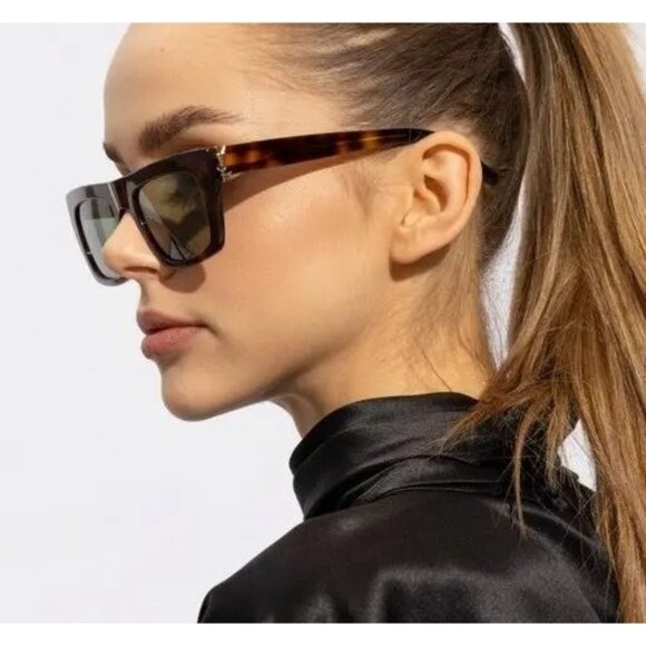 NEW SAINT LAURENT SUNGLASSES SL M131/F 003 HAVANA WOMEN EYEWEAR SLM131/F 003 main image 7